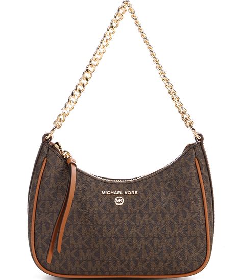 michael michael kors jet set chain small flap shoulder bag|Michael Kors chain strap handbags.